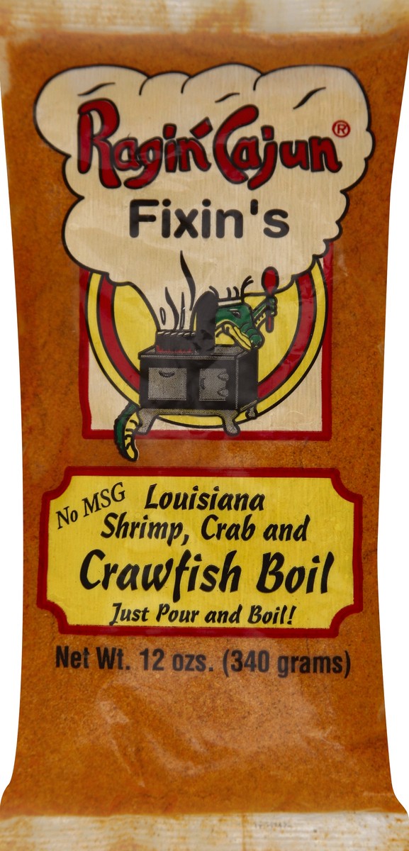 slide 1 of 5, Ragin' Cajun Fixin's Louisiana Shrimp, Crab and Crawfish Boil 12 oz, 12 oz