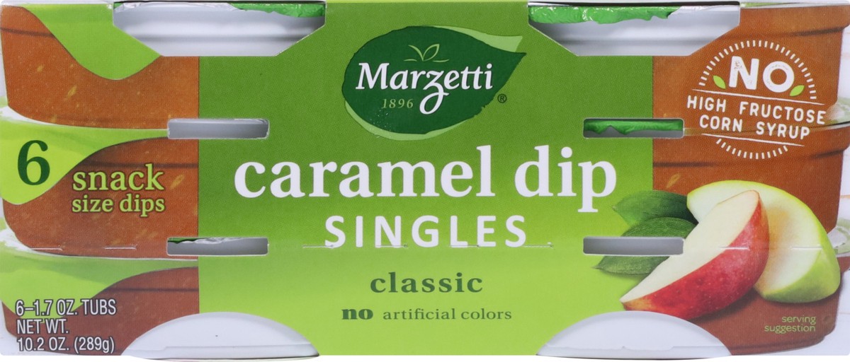 slide 6 of 9, Marzetti Singles Classic Caramel Dip 6 - 1.7 oz Tubs, 6 ct