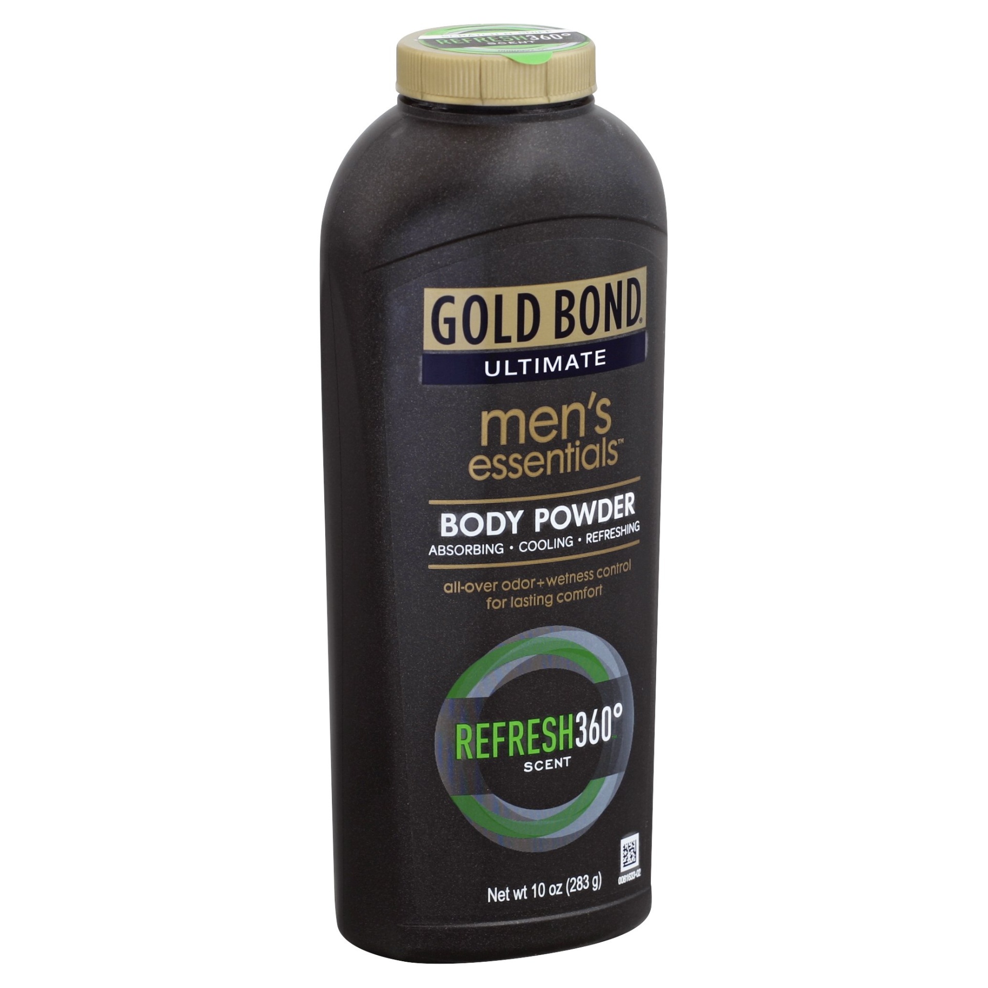 slide 1 of 2, Gold Bond Ultimate Refresh 360 Men's Body Powder, 10 oz