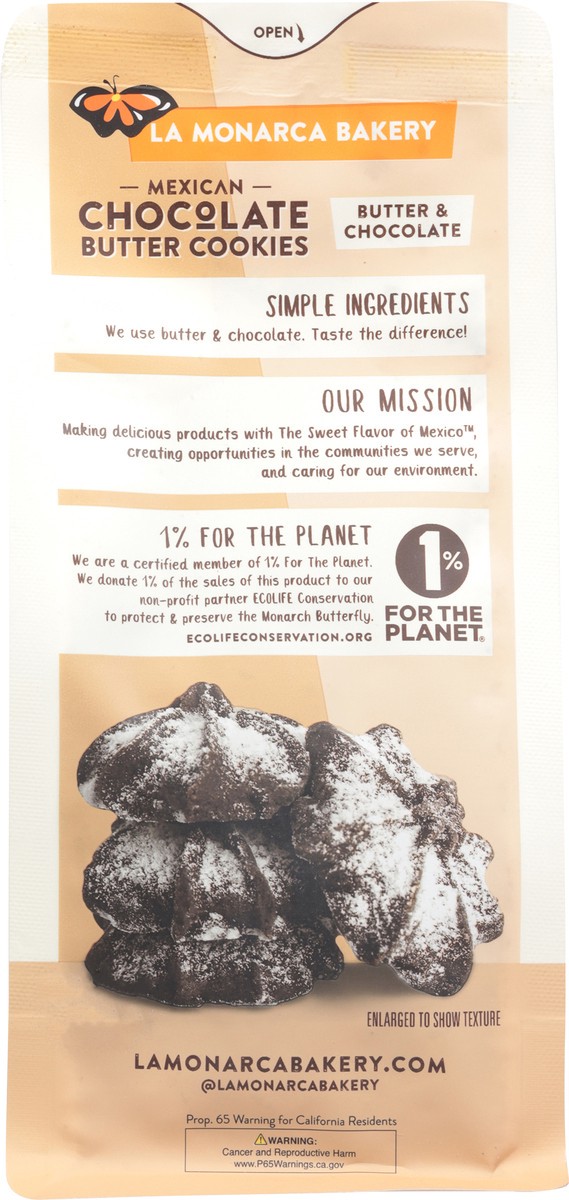 slide 13 of 15, La Monarca Bakery Mexican Chocolate Butter Cookies 4 oz, 4 oz