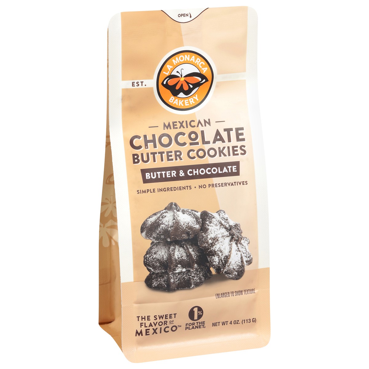 slide 5 of 15, La Monarca Bakery Mexican Chocolate Butter Cookies 4 oz, 4 oz