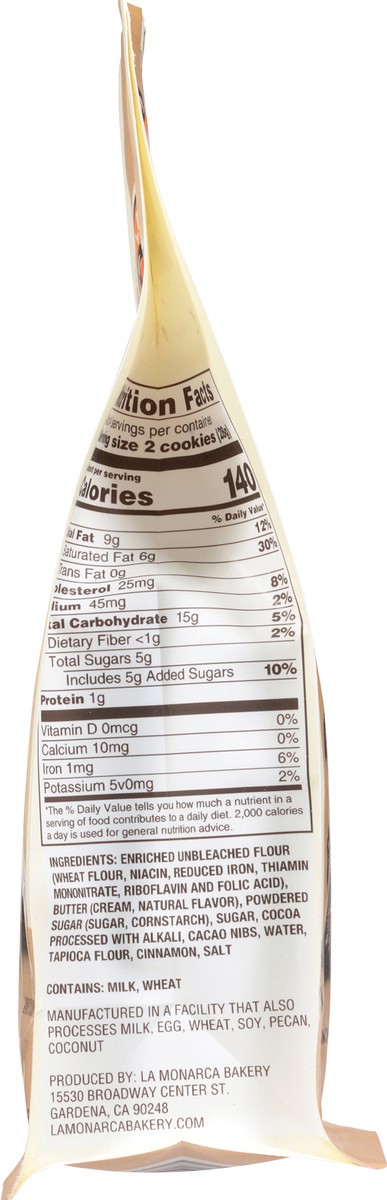 slide 12 of 15, La Monarca Bakery Mexican Chocolate Butter Cookies 4 oz, 4 oz