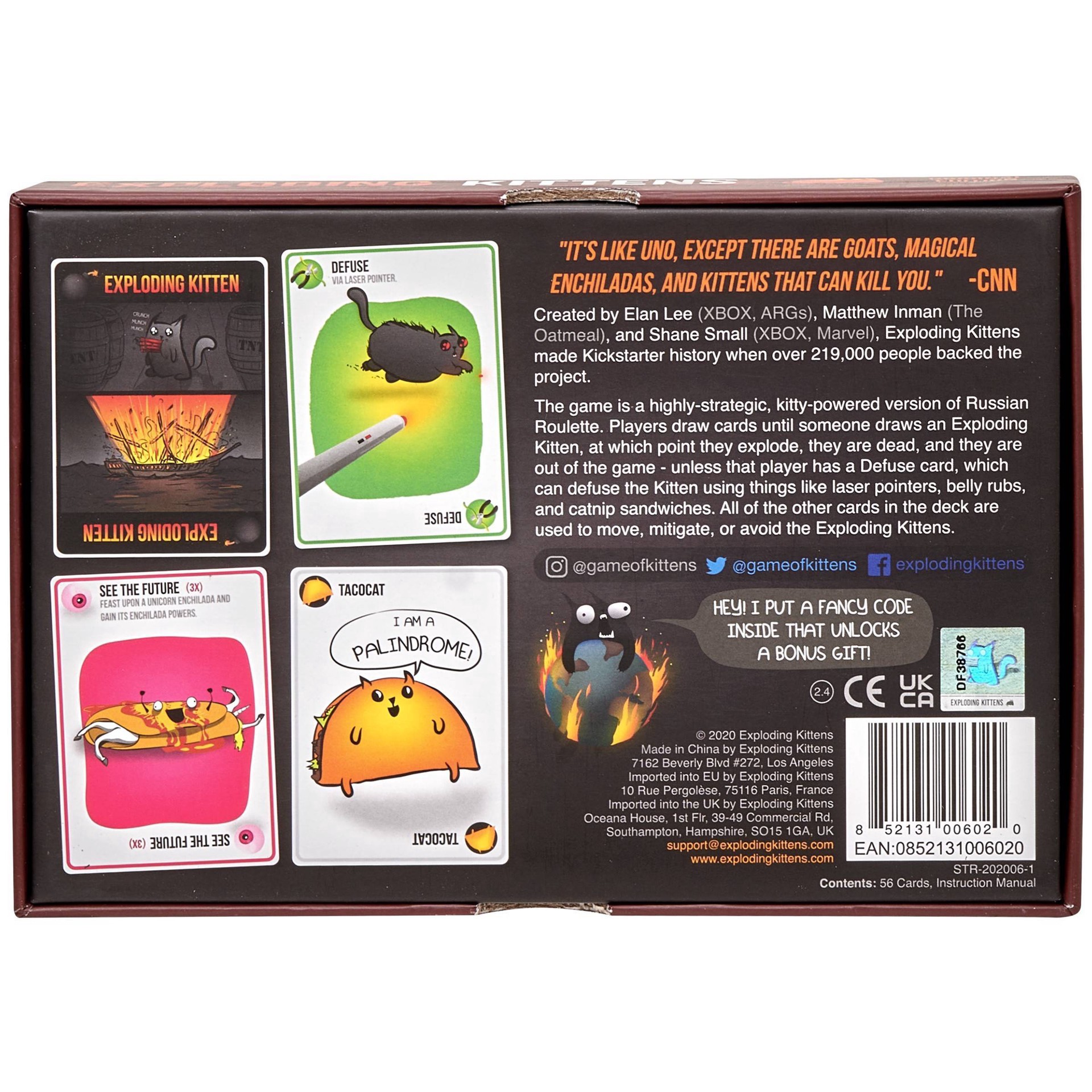 slide 7 of 7, Exploding Kittens Card Game 1 ea, 1 ct