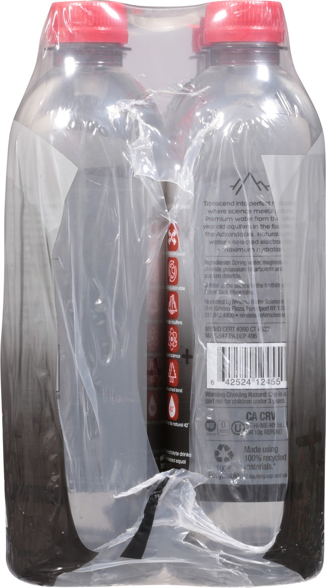 slide 6 of 12, Nirvana Select Electrolyte Infused Infused Water 6 - .5 l Bottles, 6 ct