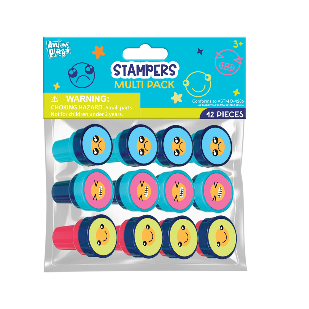 slide 1 of 1, Anker Play Stampers Multipack, 12 ct