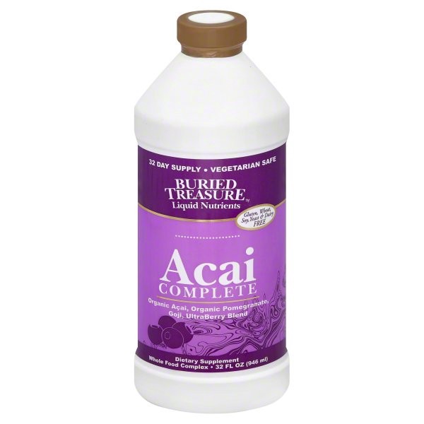 slide 1 of 2, Buried Treasure Acai Complete 32 oz, 32 oz