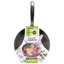 GreenPan Chatham Collection 11 inch Hard Anodized Healthy Ceramic Nonstick Grill Pan
