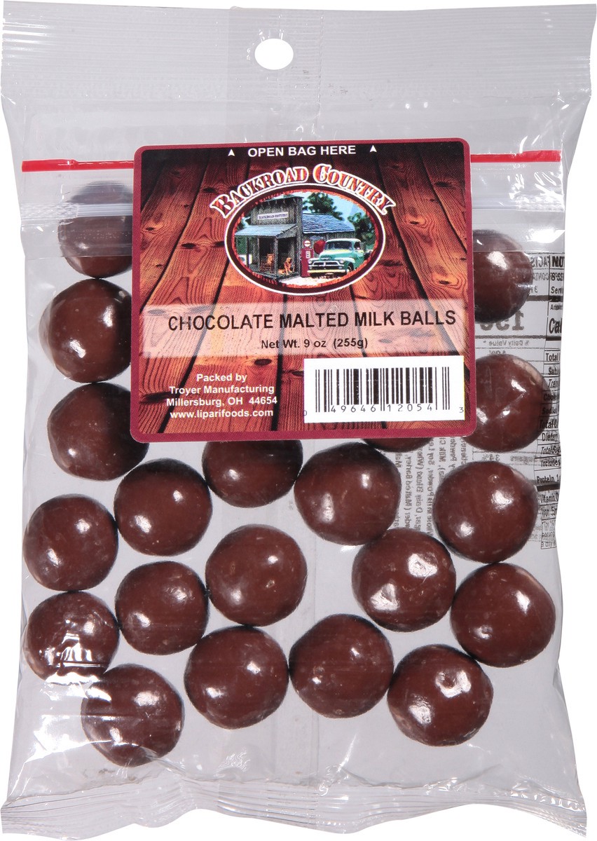 slide 8 of 14, Backroad Country Chocolate Malted Milk Balls 9 oz, 9 oz