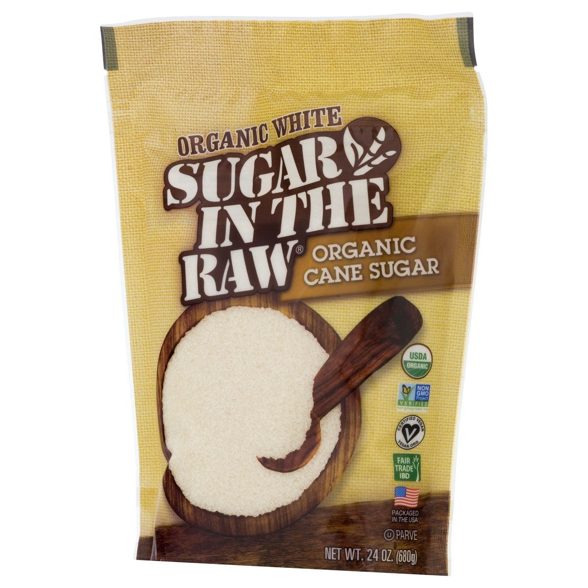 slide 6 of 9, Sugar in the Raw Organic White Cane Sugar, 24 oz