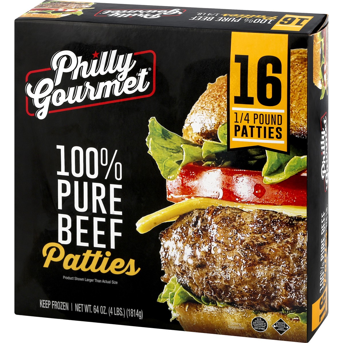 slide 8 of 12, Philly Gourmet Patties 16 ea, 16 ct