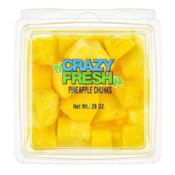 Crazy Fresh Cut Pineapple Chunks - 28 oz