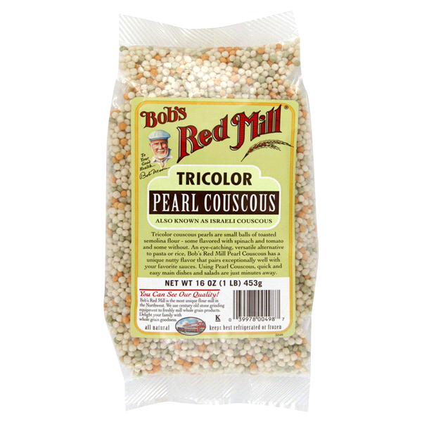 slide 1 of 1, Bob's Red Mill Tricolor Pearl Couscous, 16 oz