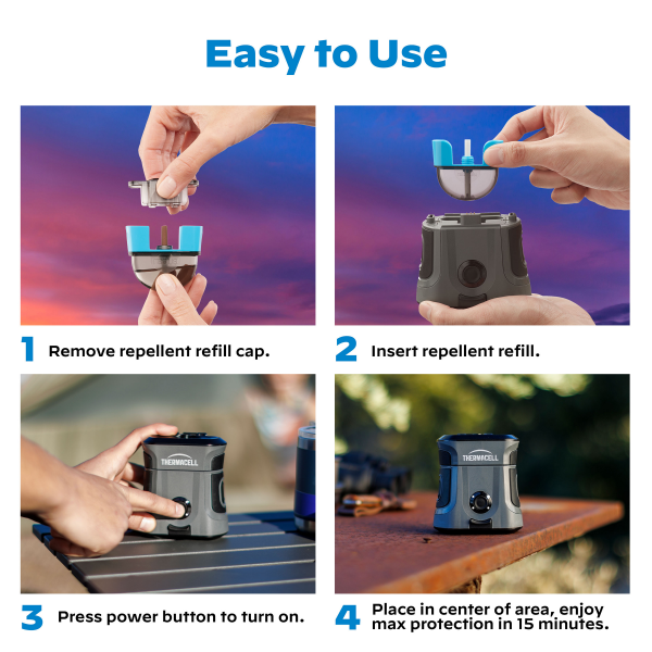 slide 4 of 21, Thermacell 20 ft Zone Mosquito Repellent 1 ea, 1 ct