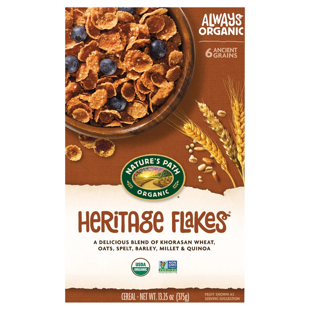 slide 1 of 75, Nature's Path Organic Heritage Flakes Ancient Grains Cereal, 13.25 oz