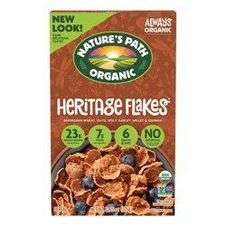 Nature's Path Organic Heritage Flakes Cereal 13 oz Box