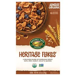 Nature's Path Organic Heritage Flakes Cereal 13 oz Box