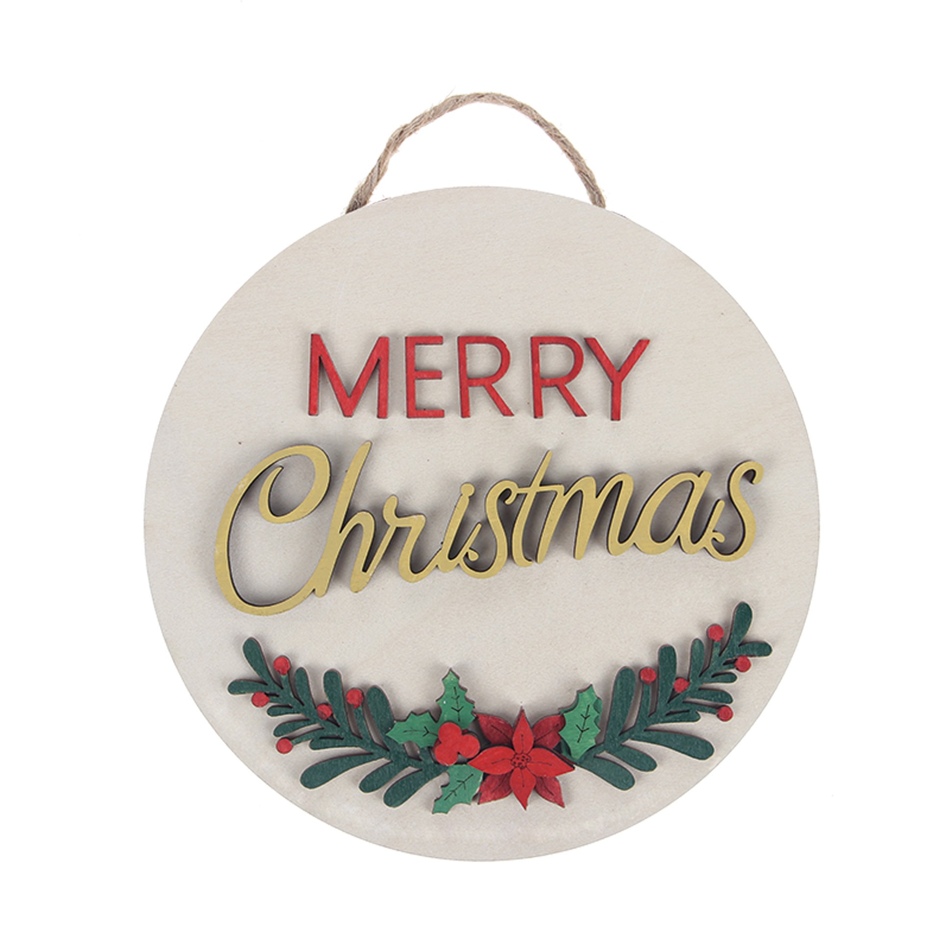 slide 4 of 4, 6" Merry Christmas Diy Wood Decor Kit By Make Market, 6 in x 6 in