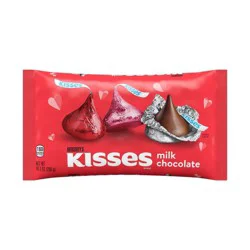 Hershey's Kisses Milk Chocolate Valentine's Candy Bag, 10.1 oz