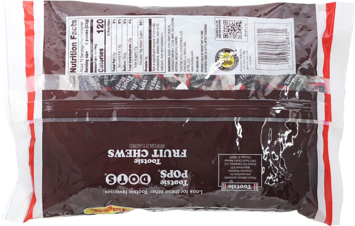 slide 12 of 14, Tootsie Roll Bag Midgees Bag, 18 oz