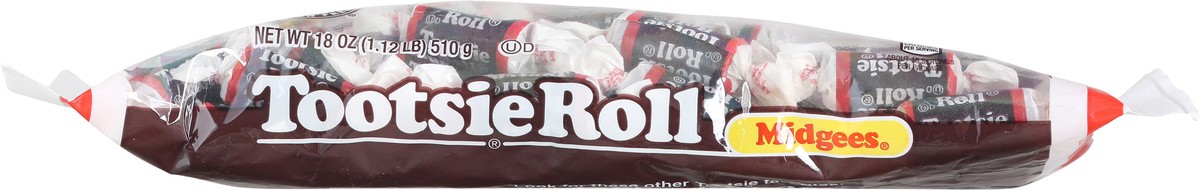 slide 11 of 14, Tootsie Roll Bag Midgees Bag, 18 oz