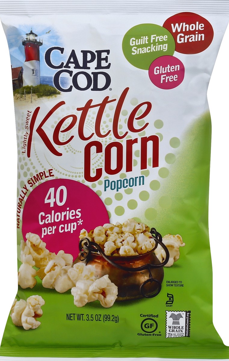 slide 5 of 5, Cape Cod Popcorn Kettle Corn, 3.5 oz