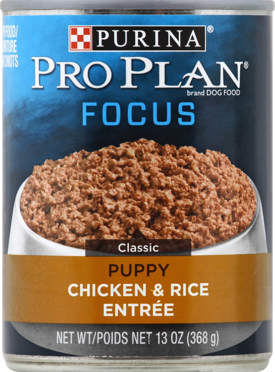 slide 2 of 2, Pro Plan Purina Pro Plan High Protein Puppy Food Pate, Chicken and Brown Rice Entree, 13 oz