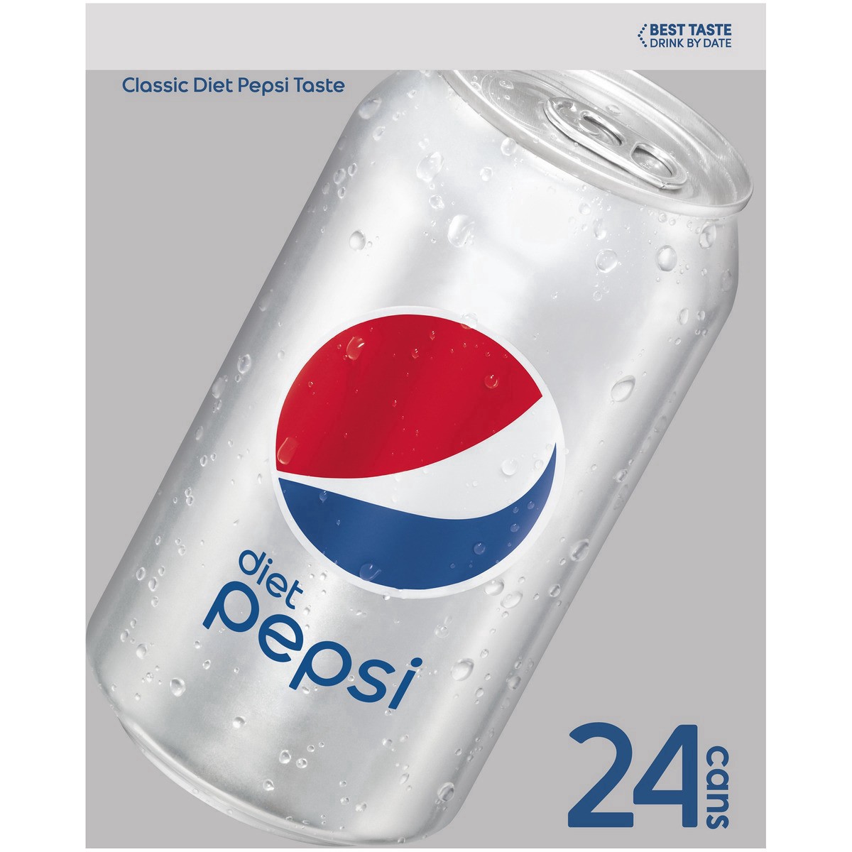slide 3 of 7, Pepsi Diet Pepsi Soda Classic Cola 12 Fl Oz 24 Count, 24 ct; 12 fl oz
