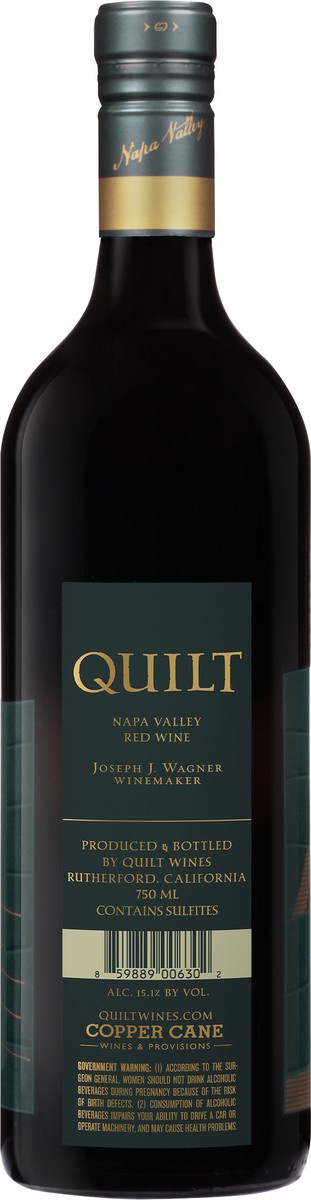 slide 2 of 9, Quilt Napa Valley Red Wine 750 ml, 750 ml