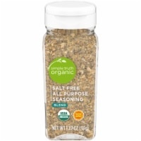 slide 1 of 1, Simple Truth Organic Salt Free All Purpose Seasoning Blend, 1.87 oz