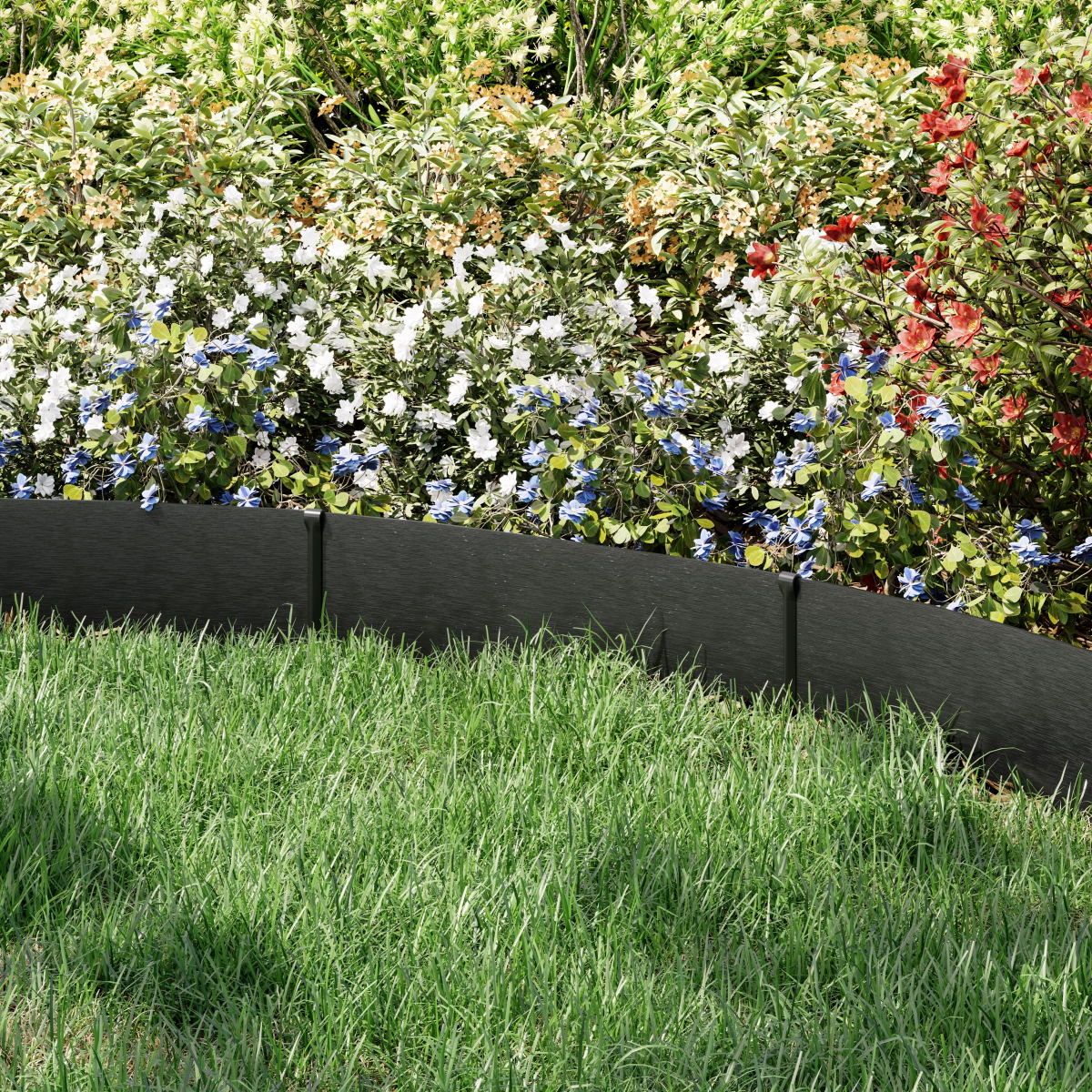slide 4 of 9, Suncast Dig-in 5in Black Edging, 1 ct