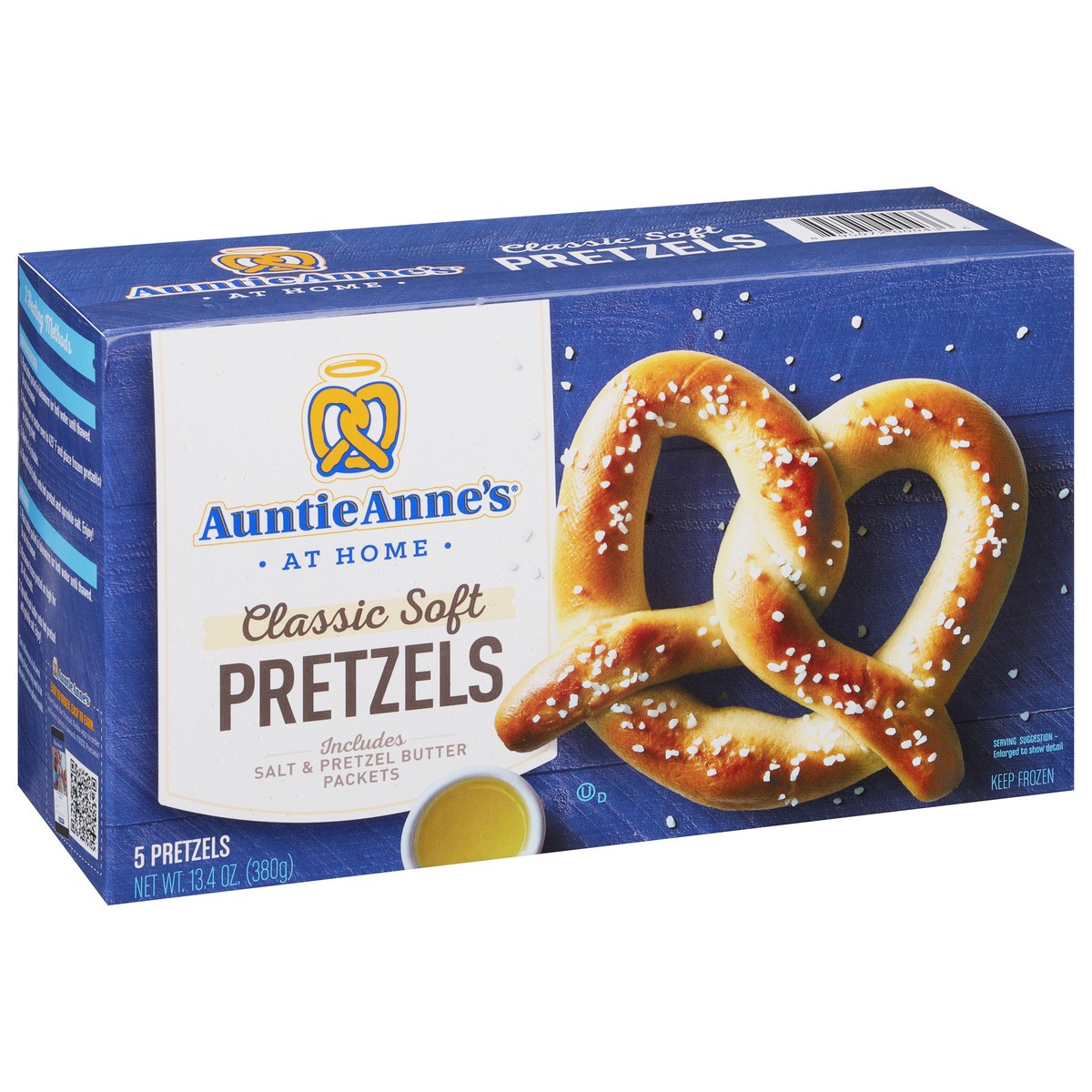 slide 2 of 9, Auntie Anne's Classic Soft Pretzels, 5 ct; 13.4 oz