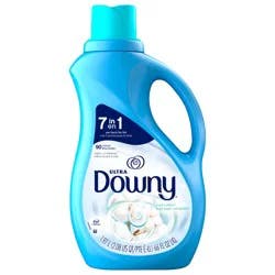 Downy Soft, 2 in 1 Soft and Fresh Liquid Fabric Softener, Cool Cotton, 66 fl oz, 90 Loads, Fabric Conditioner Liquid provides softness and freshness for fabrics