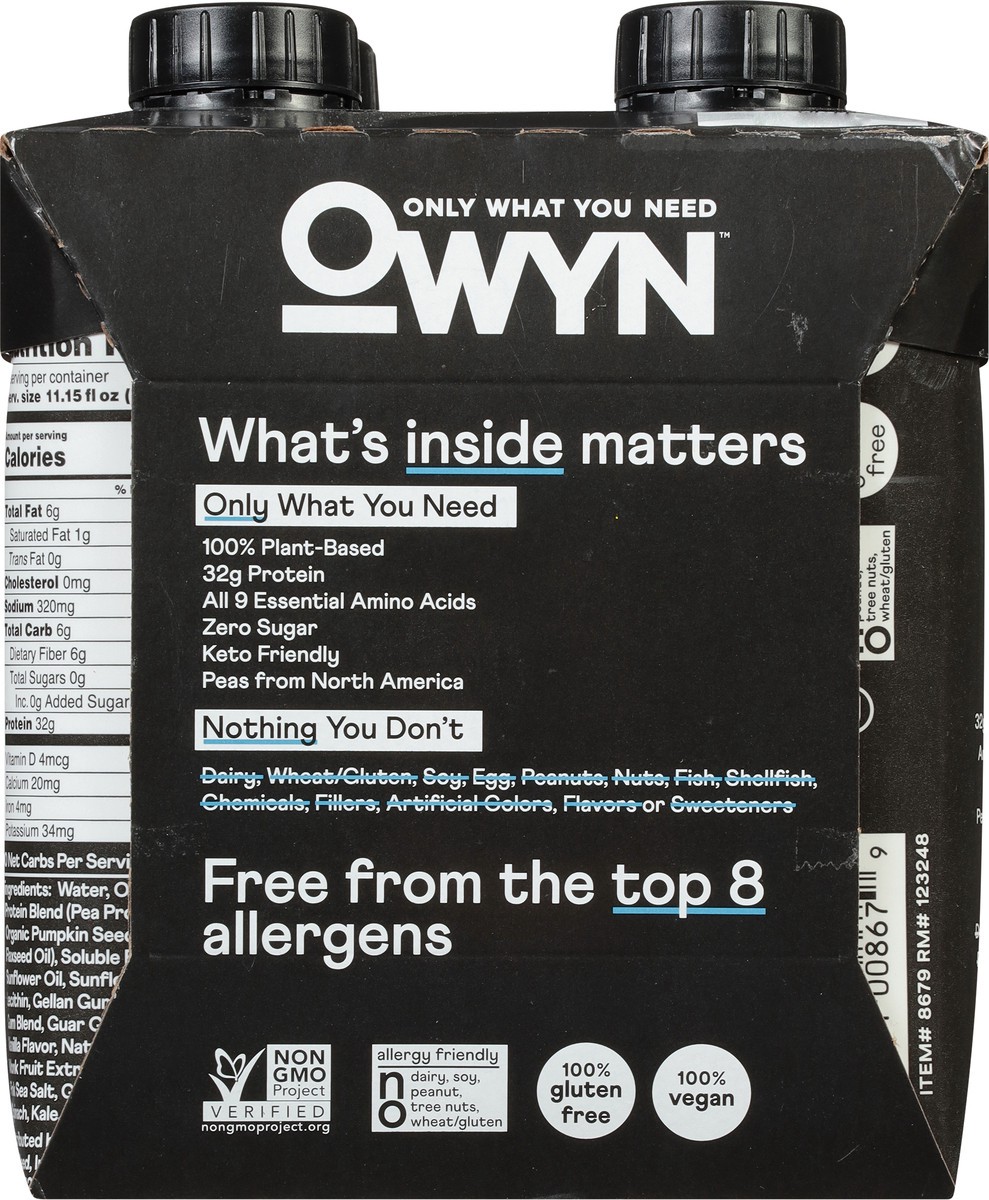 slide 2 of 9, OWYN Pro Elite Vanilla Protein Shake Shakes - 44.6 fl oz, 44.6 fl oz