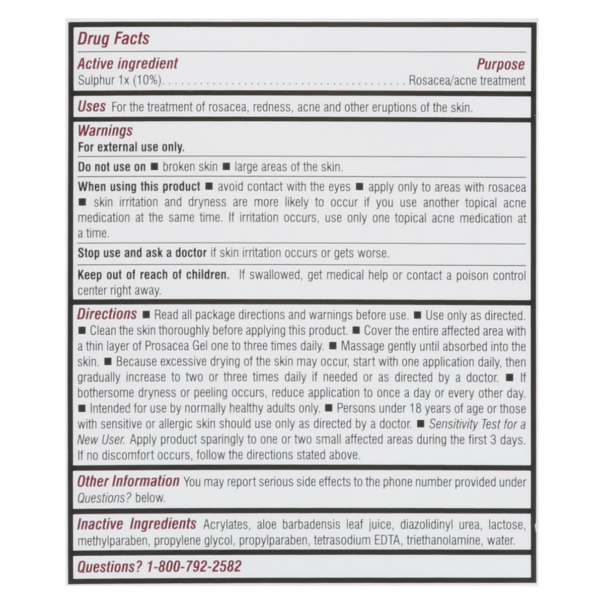 slide 13 of 14, Prosacea Rosacea Treatment, 0.75 oz