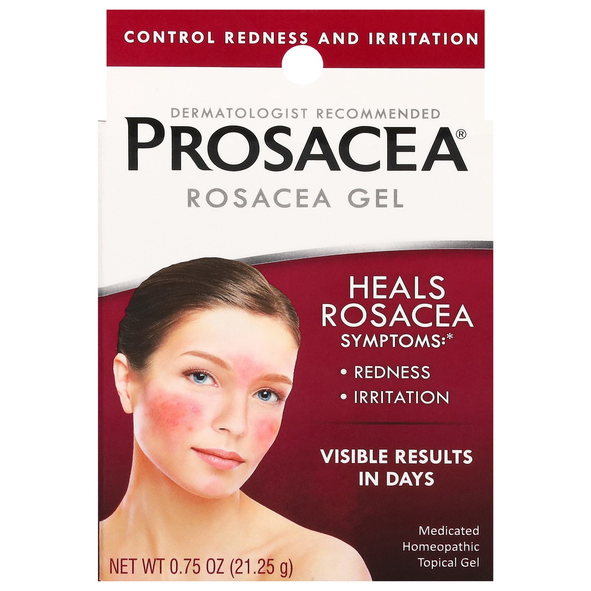 slide 1 of 14, Prosacea Rosacea Treatment, 0.75 oz