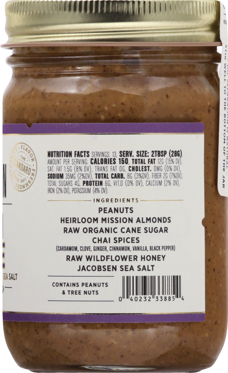 slide 3 of 13, Big Spoon Roasters Chai Spice Nut Butters 13 oz, 13 oz