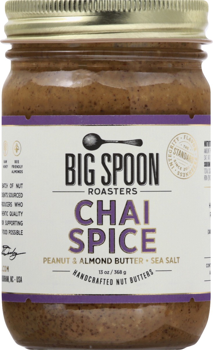slide 13 of 13, Big Spoon Roasters Chai Spice Nut Butters 13 oz, 13 oz