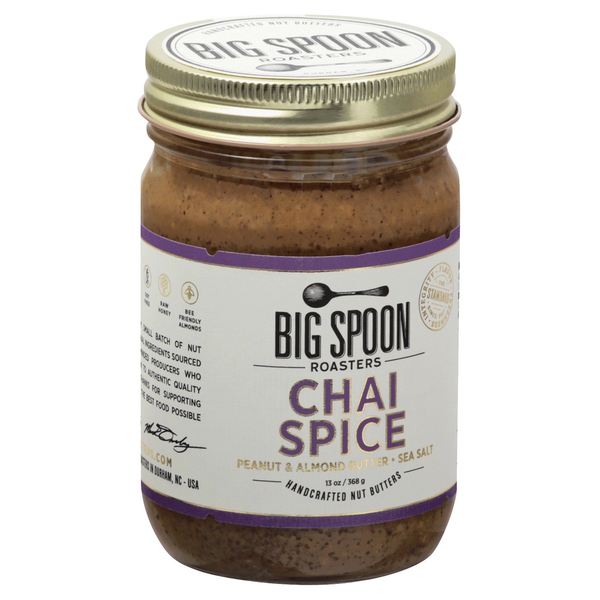 slide 5 of 13, Big Spoon Roasters Chai Spice Nut Butters 13 oz, 13 oz
