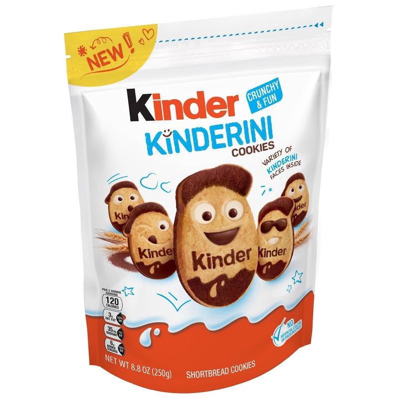 slide 9 of 9, Kinderini Cookies 20ct Pouch 8.8oz, 20 ct, 8.8 oz