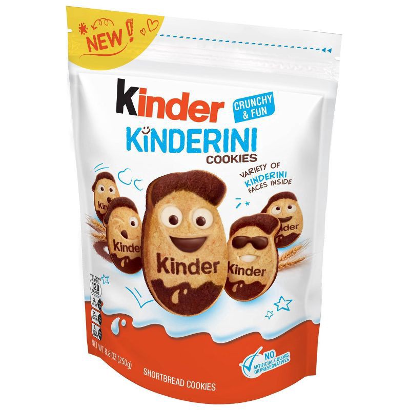 slide 8 of 9, Kinderini Cookies 20ct Pouch 8.8oz, 20 ct, 8.8 oz
