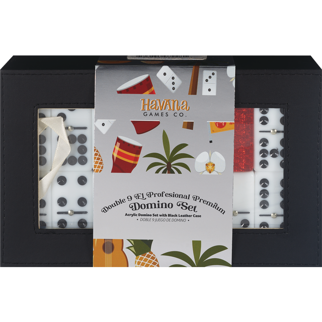 slide 1 of 1, CREATIVE HOME Hg Domino Dbl 9 Blk Box Prem, 1 ct