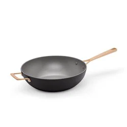 Kitchen & Table by H-E-B Non-Stick Wok - Classic Black