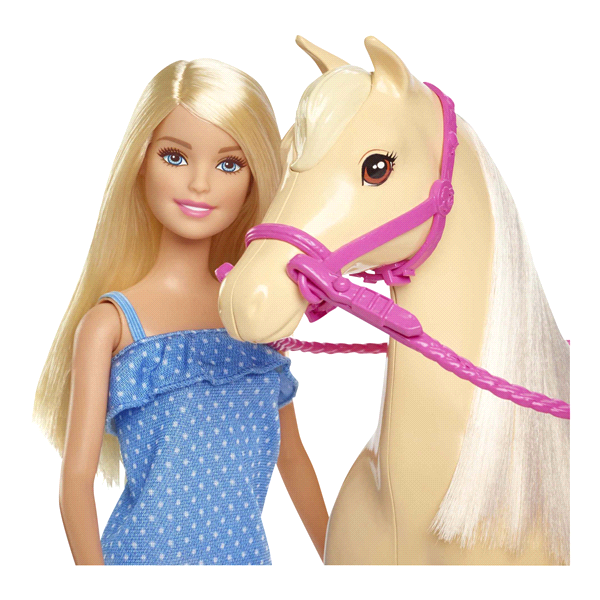 slide 16 of 17, Barbie Doll & Horse Set, 1 ct