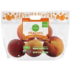Simple Truth Organic Peaches Bag
