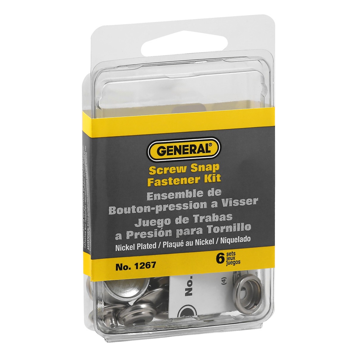 slide 2 of 8, Snap Screw Fastener Kit, 1 ct