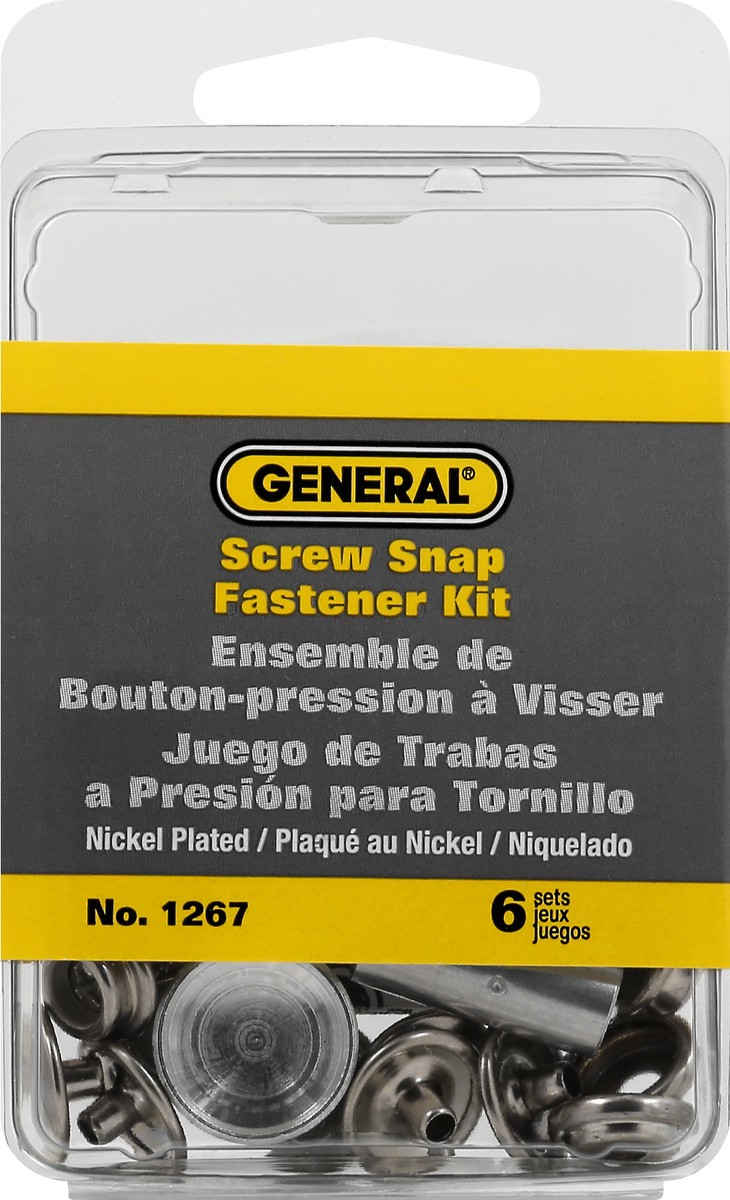 slide 7 of 8, Snap Screw Fastener Kit, 1 ct