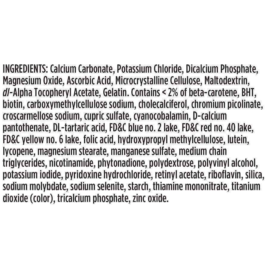 slide 3 of 4, Walgreens Adults 50+ Multivitamin Tablets, 220 ct
