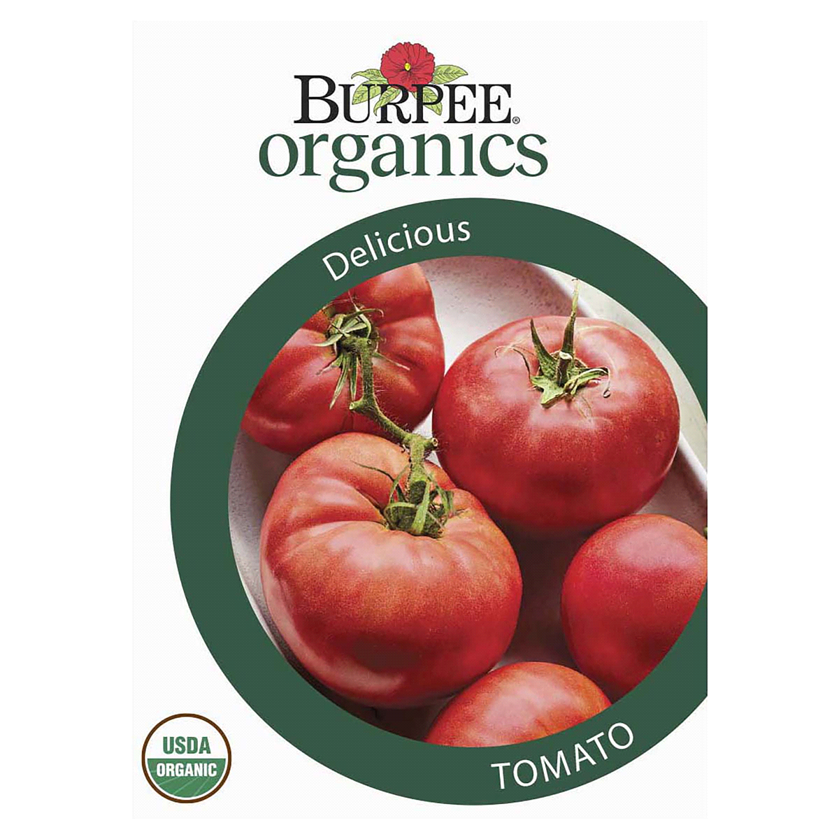 slide 1 of 5, Burpee Tomato Delicious Seeds, 1 ct