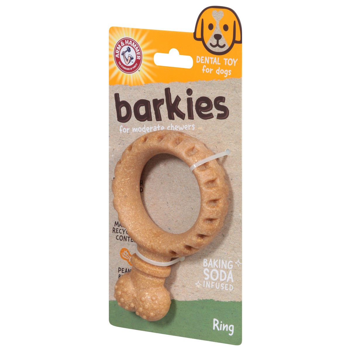 slide 7 of 12, ARM & HAMMER Barkies Ring Dental Toy 1 ea, 1 ct