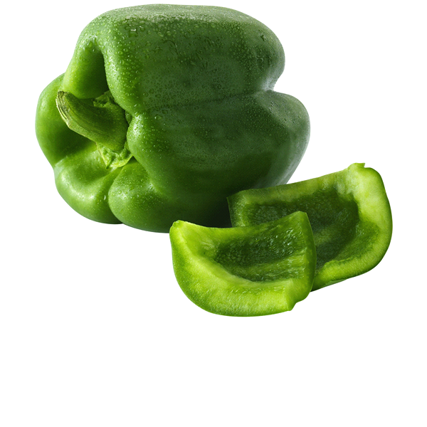 slide 1 of 1, Peppers Green, 1 lb